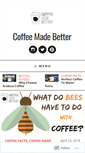 Mobile Screenshot of coffeemadebetter.com